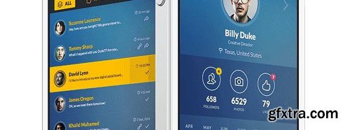 Graphicriver InSpired Mobile UI Kit 9563932