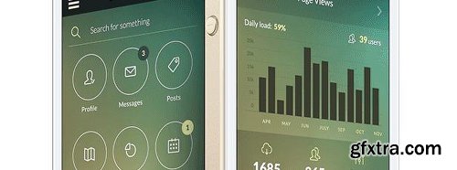 Graphicriver InSpired Mobile UI Kit 9563932