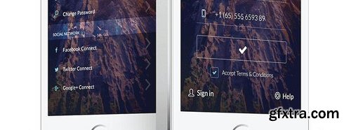 Graphicriver InSpired Mobile UI Kit 9563932