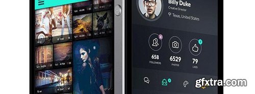 Graphicriver InSpired Mobile UI Kit 9563932