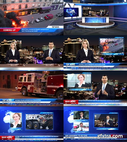 Videohive Broadcast Package Bundle 104 11211583