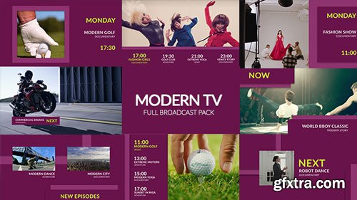 Videohive - Modern TV - Full Broadcast Pack - 18477591