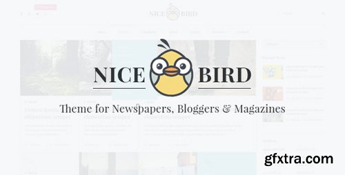 ThemeForest - Nice Bird | Blog and Newspaper PSD Theme 8745038