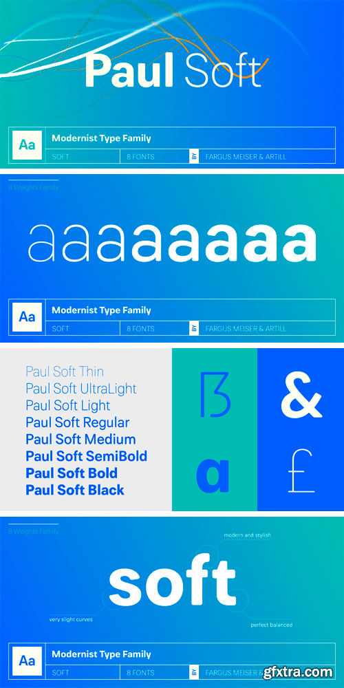 Paul Grotesk Soft Font Family