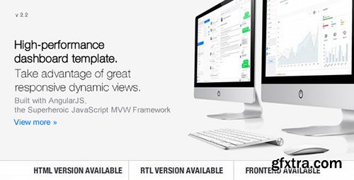 ThemeForest - Clip-Two v2.2 - Bootstrap Admin Template with AngularJS - 10290688