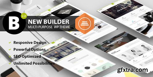 ThemeForest - BUILDER v2.0.0 - Responsive Multi-Purpose Theme - 3596009