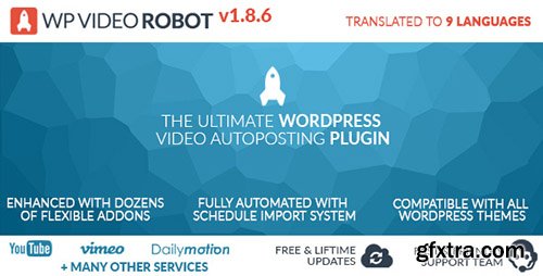 CodeCanyon - Wordpress Video Robot Plugin v1.8.6 - 8619739