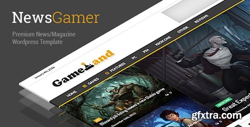 ThemeForest - NewsGamer v1.7.6 - WordPress News / Magazine Theme - 14521155