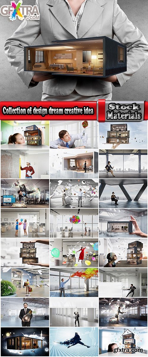 Collection of design dream creative idea illustration for advertising billboard 25 HQ Jpeg