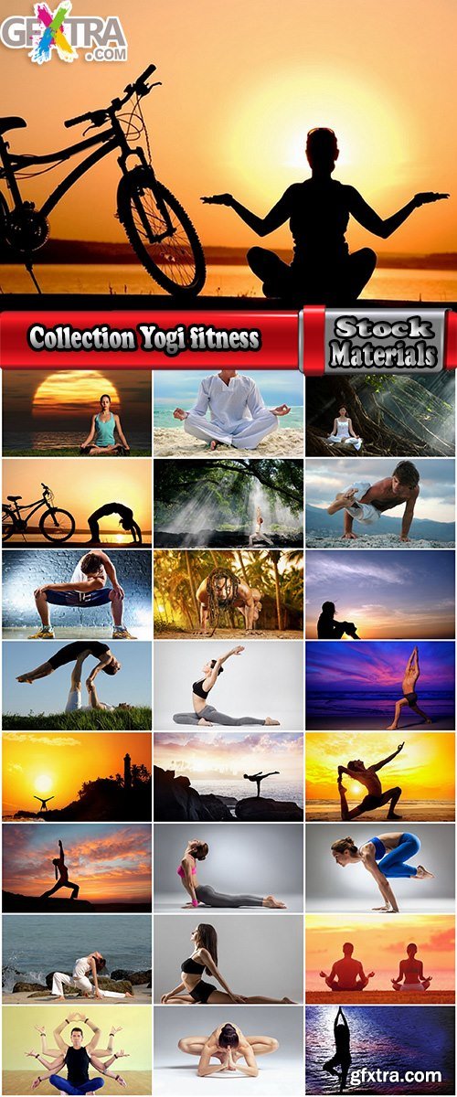 Collection Yogi fitness aerobic exercise to strengthen the body and soul 25 HQ Jpeg