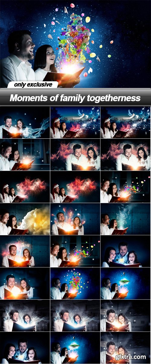 Moments of family togetherness - 25 UHQ JPEG