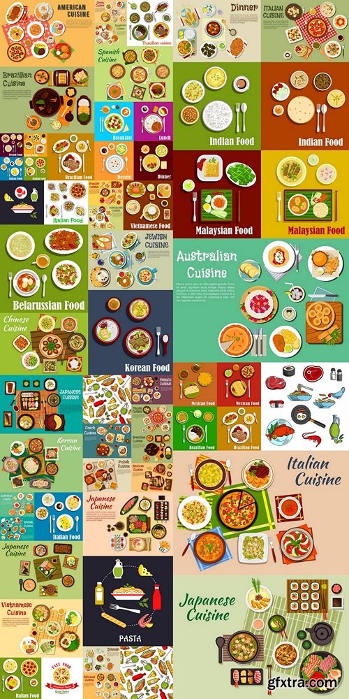 World food vector 2