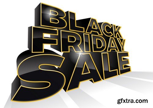 Black Friday 3D - 5 EPS