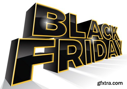 Black Friday 3D - 5 EPS