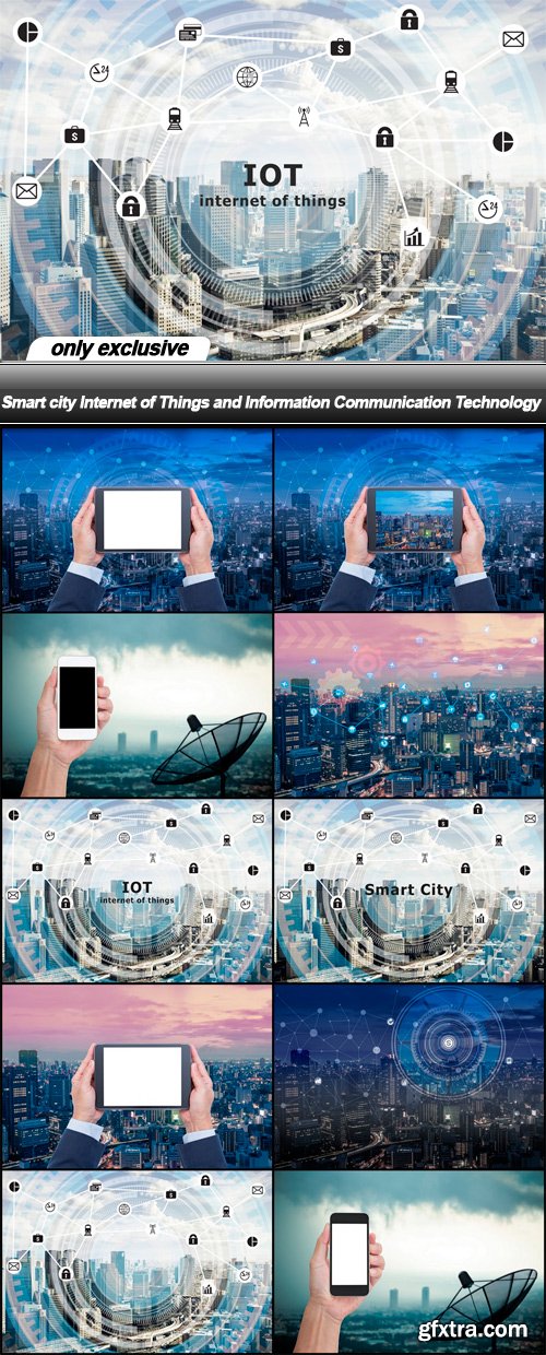 Smart city Internet of Things and Information Communication Technology - 10 UHQ JPEG