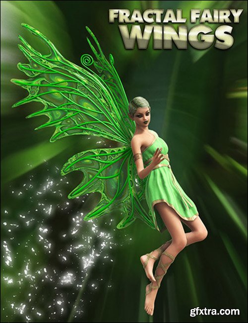 Fractal Fairy Wings