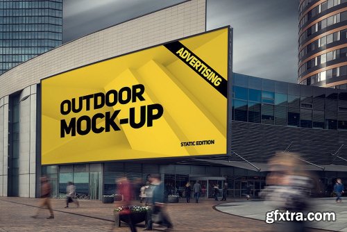 Animated Outdoor Advertising Mockups