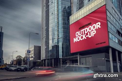 Animated Outdoor Advertising Mockups