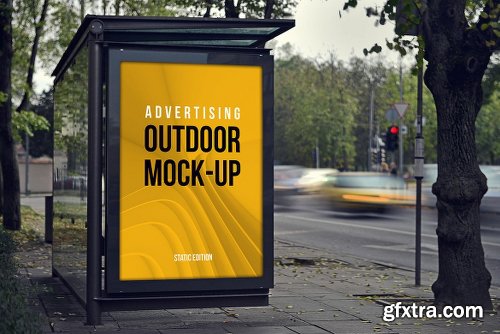 Animated Outdoor Advertising Mockups