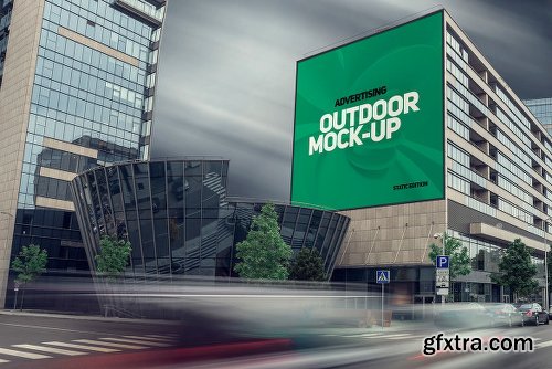 Animated Outdoor Advertising Mockups