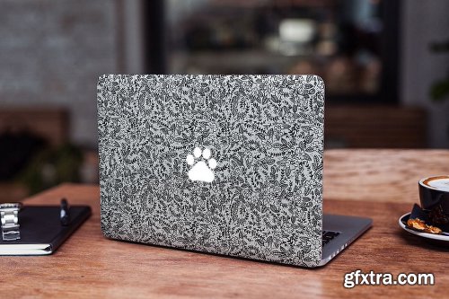 MacBook Skin Mock-Up