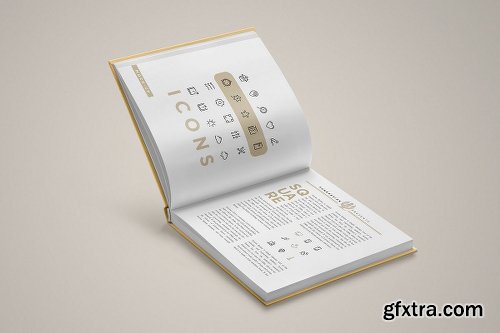 Square Book Mock-Up 2