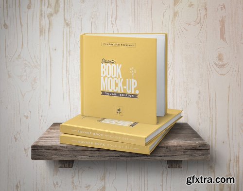 Square Book Mock-Up 2