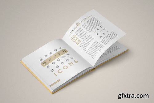 Square Book Mock-Up 2