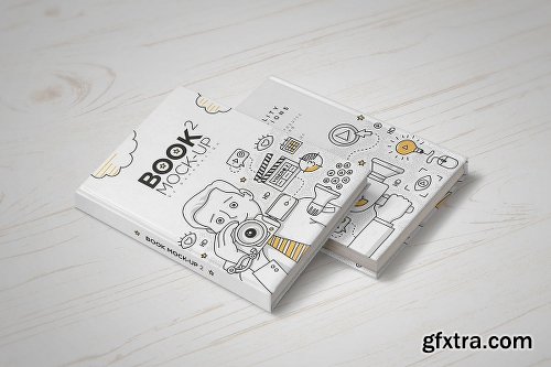 Book Mock-Up Set 2