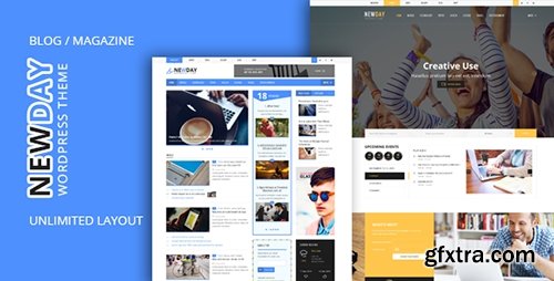 ThemeForest - NewDay v1.5 - News & Magazine WordPress Theme - 14956889