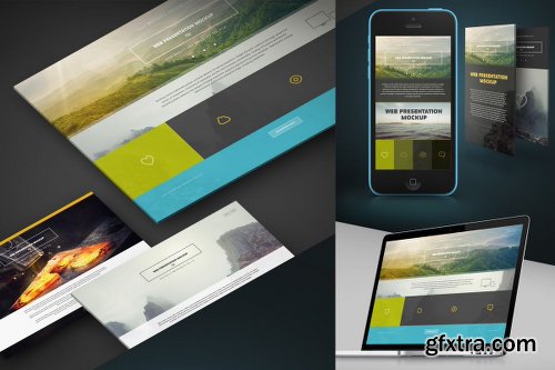 Web Presentation Mock-Up (PSD)