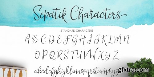 Sepatik Script Font