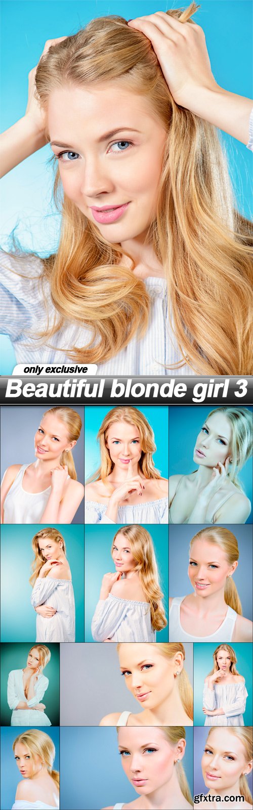 Beautiful blonde girl 3 - 13 UHQ JPEG