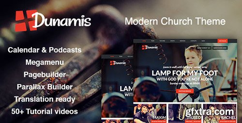 ThemeForest - Dunamis v1.2 - Modern Church theme - 8703175