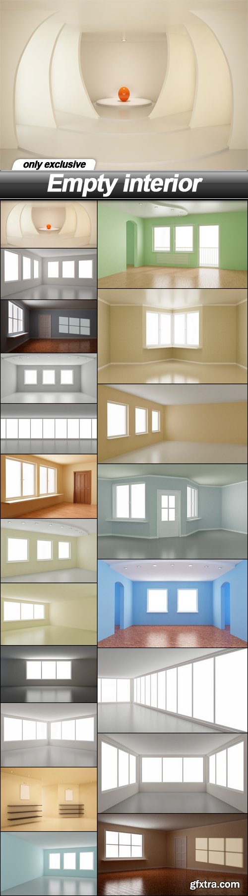 Empty interior - 20 UHQ JPEG