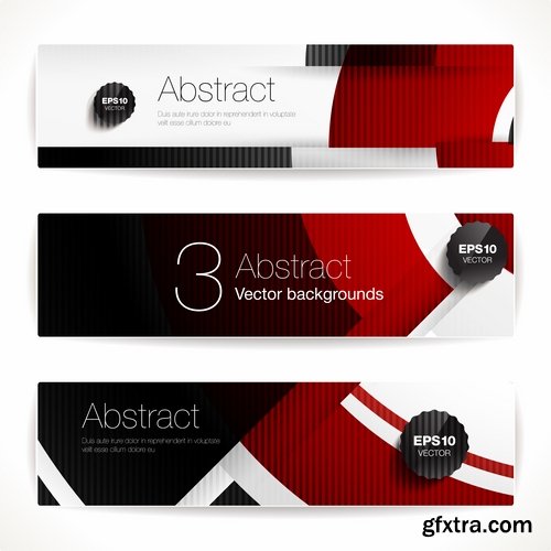 Collection gift certificate business card banner flyer calling card poster 10-25 EPS