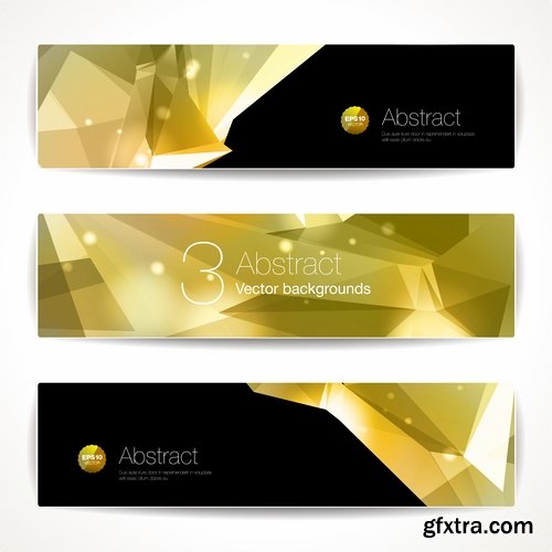 Collection gift certificate business card banner flyer calling card poster 10-25 EPS