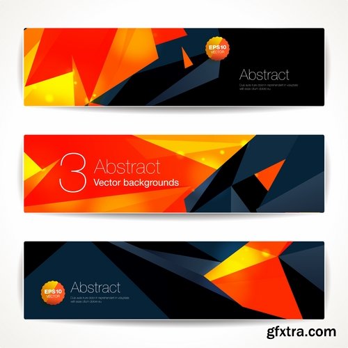 Collection gift certificate business card banner flyer calling card poster 10-25 EPS