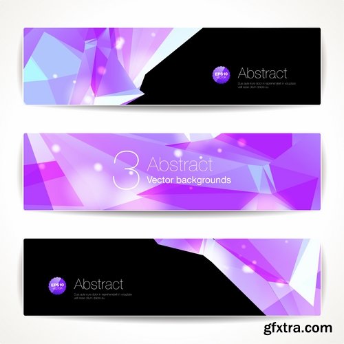 Collection gift certificate business card banner flyer calling card poster 10-25 EPS