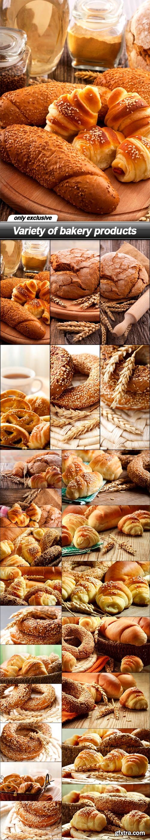 Variety of bakery products - 23 UHQ JPEG