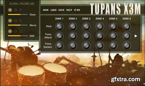 Strezov Sampling TUPANS X3M KONTAKT-TZG