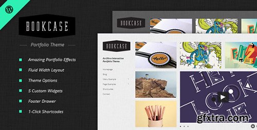 ThemeForest - Bookcase v1.54 - Wordpress Portfolio Theme - 630145