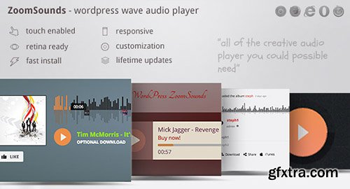 CodeCanyon - ZoomSounds v2.64 - WordPress Audio Player - 6181433