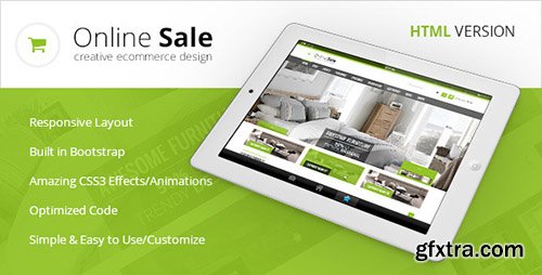 ThemeForest - Online Sale - Responsive HTML5 eCommerce Template (Update: 12 July 15) - 5989282