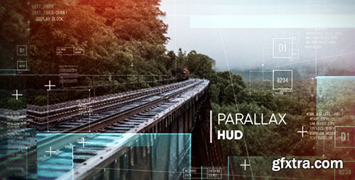 Videohive Parallax HUD Slideshow 18083110