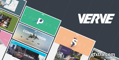 ThemeForest - Verve – Agency & Portfolio PSD Template 15503430