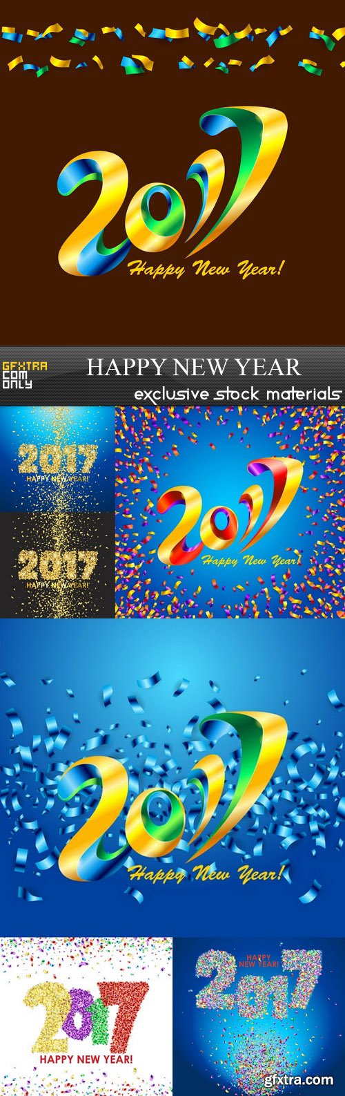 Happy New Year 2017 - 7 EPS