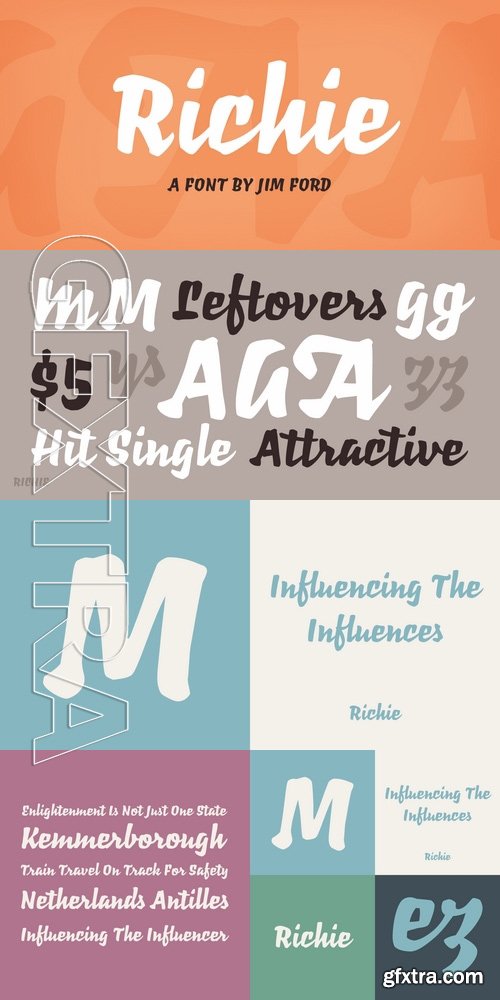 Richie - 1 font: $35.00