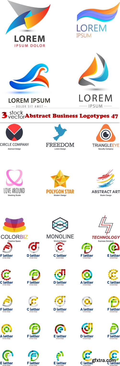 Vectors - Abstract Business Logotypes 47