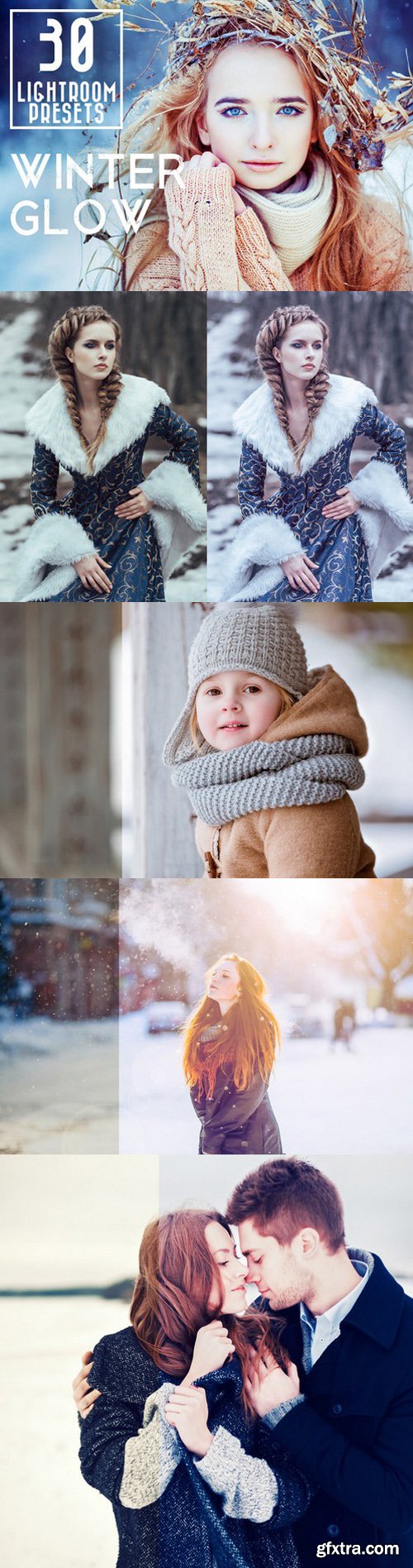 CM - 30 Winter Glow Lightroom Presets 977659